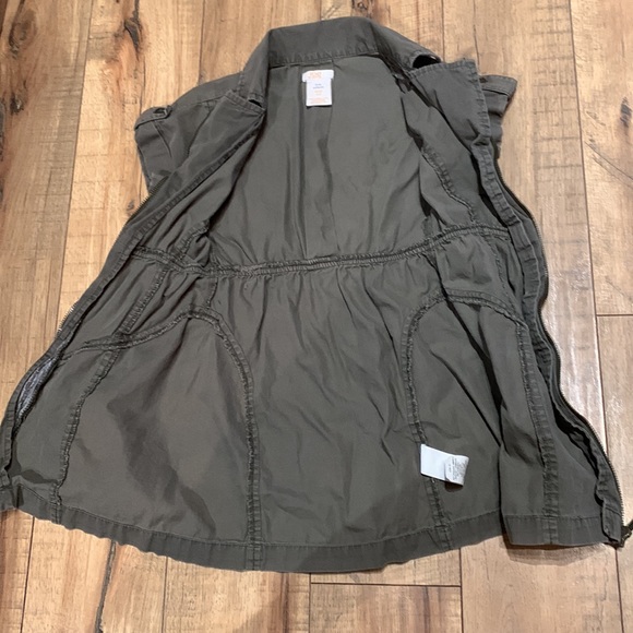 💜 5 for $25 💜🍀Joe Fresh cargo style zip up dress xs 4-5 - Picture 6 of 10